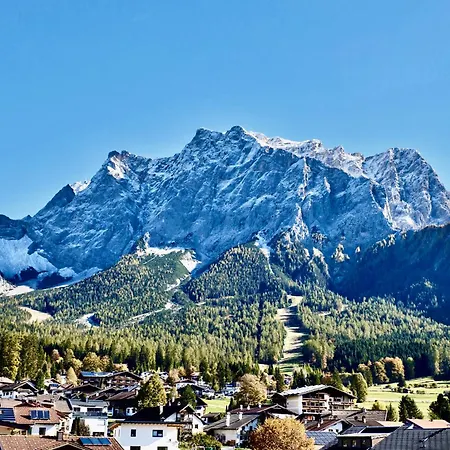 Daire Deluxe Zugspitze Mit Pool, Sauna, Direkt Am Golfplatz