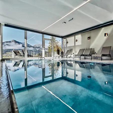 Deluxe Zugspitze Mit Pool, Sauna, Direkt Am Golfplatz דירה הרוואלד